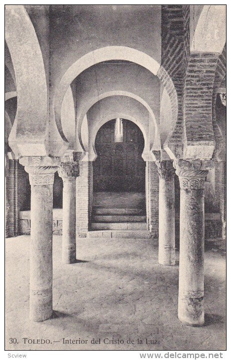 TOLEDO, Interior del Cristo de la Luz, Castilla-La Mancha, Spain, 00-10s