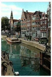 Old Amsterdam Color RPPC Style Postcard