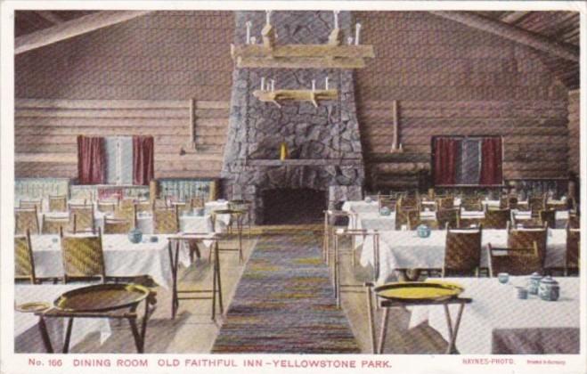 Dining Room Old Faithful Inn Yellowstone National Park