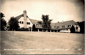 EKC RPPC Postcard IN Angola Potawatomi Inn Pokagon State Park 1940s S8