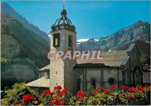 Modern Postcard The Church of Champery