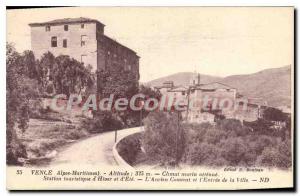 Postcard Old Vence Alpes Maritimes The Convent and the City Entrance