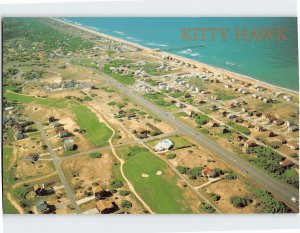 Postcard Kitty Hawk Looking North To Southern Shores, Kitty Hawk, North Carolina