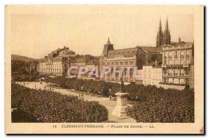 Old Postcard Clermont Ferrand Place de Jaude
