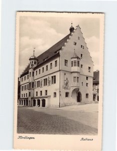 Postcard Rathaus, Nördlingen, Germany