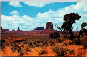 Valley of the Monuments Northern Arizona Postcard PC75