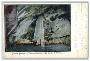 1927 Dobsina Glacier Sinai Jega Cave Slovakia Antique Posted Postcard