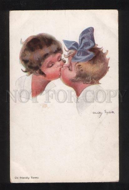 3055617 Kiss of KIDS Girls by Chicky SPARK vintage PC