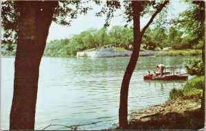 Fort Defiance Ohio OH Sohio Standard Oil Advertising c1951 Postcard F17