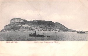 Rock from Commerical Mole Gibraltar Postcard.