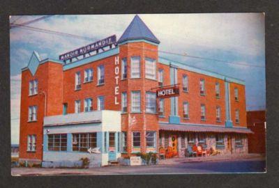 PQ Hotel Manoir Normandie RIMOUSKI EST QUEBEC Canada Carte Postale Postcard QC