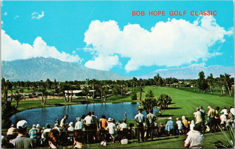 Bob Hope Golf Classic Palm Desert CA California Golfing Unused Postcard G2