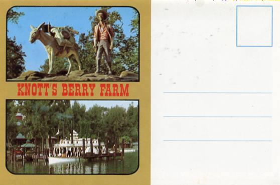Folder - Knott's Berry Farm, Buena Park,  CA