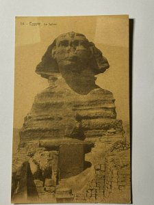 UNUSED  PICTURE POSTCARD - EGYPT THE SPHINX STATUE   (KK2382)