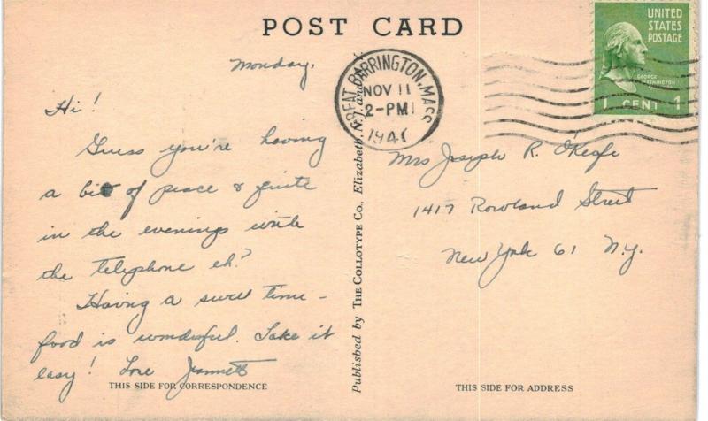 South Egremont Jug End Barn 1940 MA 