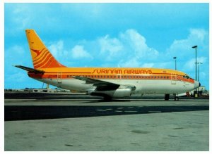 Surinam Airways Boeing 737 2L9 Airplane Postcard