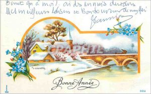 Postcard Old Bonne Annee