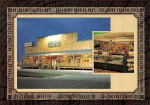 OKLAHOMA TRADING POST Webbers Falls~Oklahoma City ROADSIDE 4x6 Oversize Postcard
