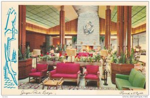 Interior , Lodge , Jasper , Alberta, Canada , 50-60s