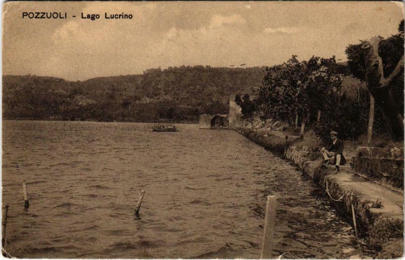 CPA Pozzuoli Lago Lucrino ITALY (800663)