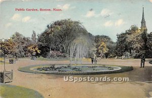 Public Garden - Boston, Massachusetts MA  