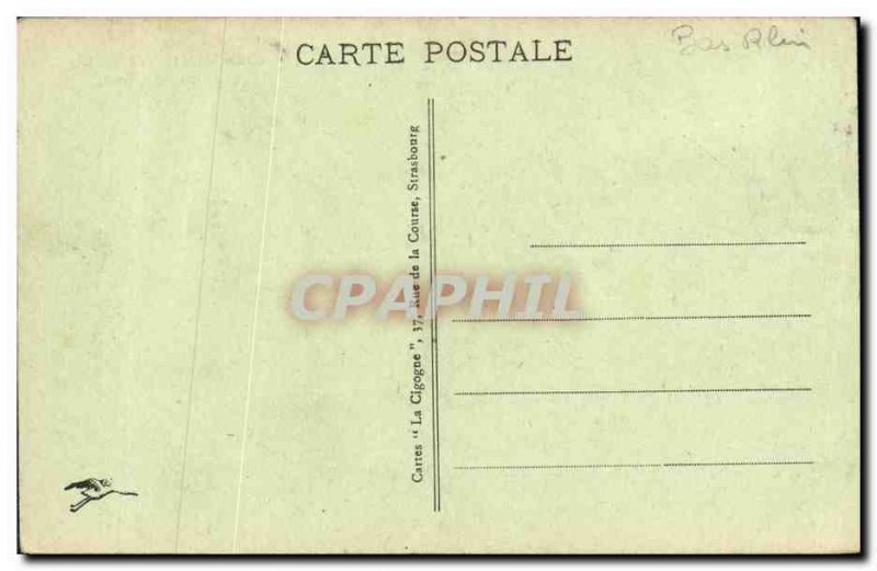 Old Postcard Ballon d Alsace Grand Hotel Stauffer