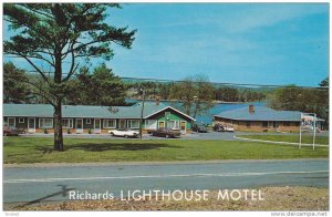 Richards' Lighthouse Motel , CONQUERALL BANK , Nova Scotia , Canada , 1950-60s
