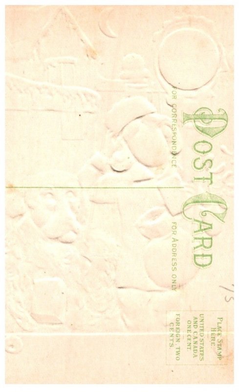 Dog ,Night Clock, Girl St. Bernard