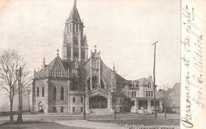 Vintage Postcard Pine Street M.E. Church Religious Williamsport Pennsylvania PA