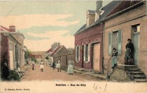 CPA NOAILLES - Rue de Silly (259504)