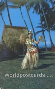 Tahitian Dancer French Polynesia 1971 