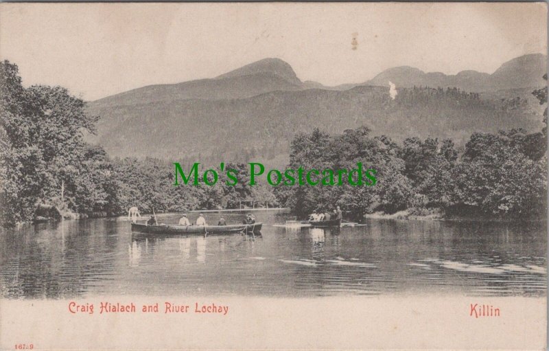 Scotland Postcard - Craig Hialach and River Lochay,Killin,Perthshire Ref.RS29248