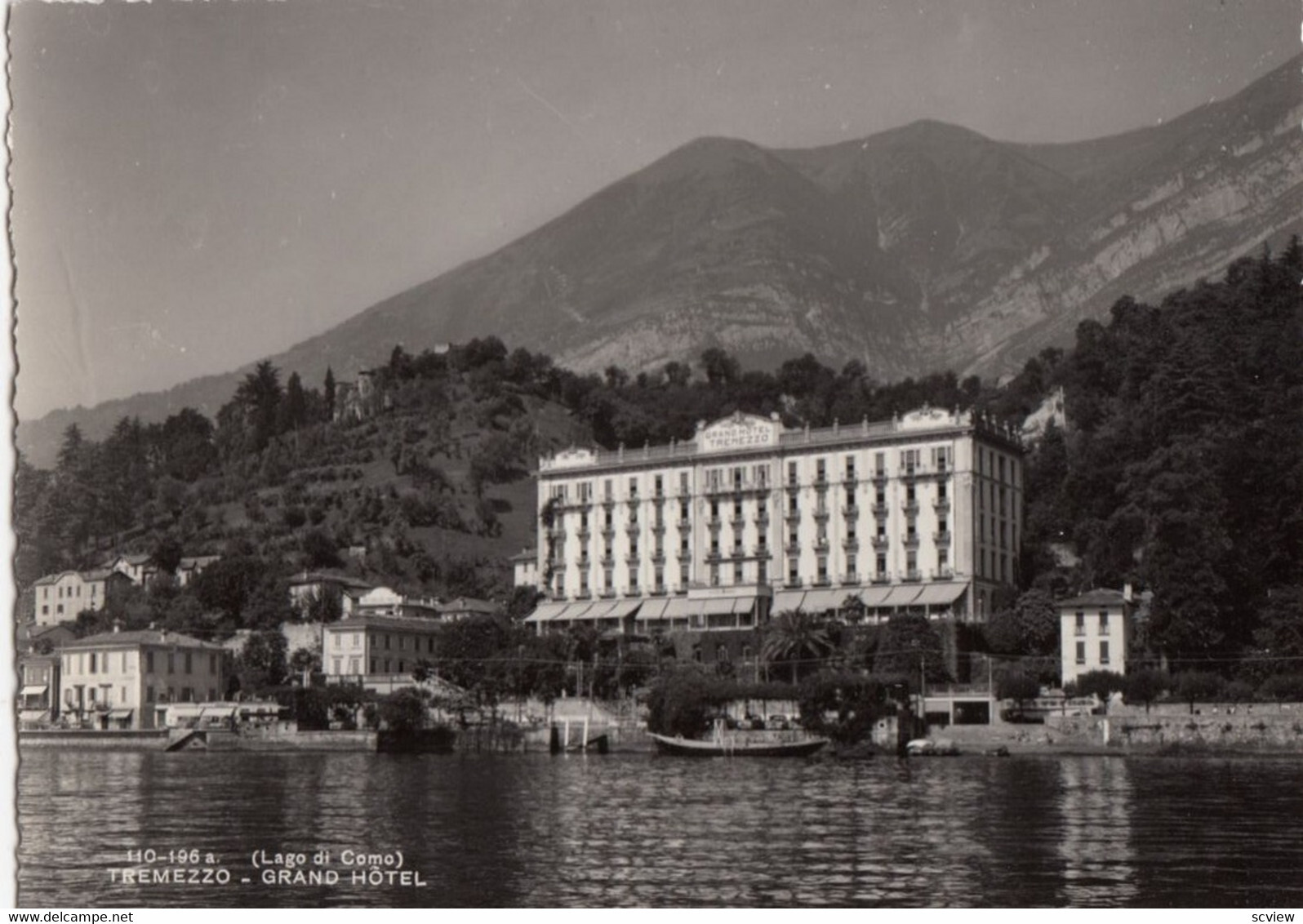 RP, Lago Di Como- Tremezzo, Como (Lombardy), Italy, 1940-50s; Grand ...