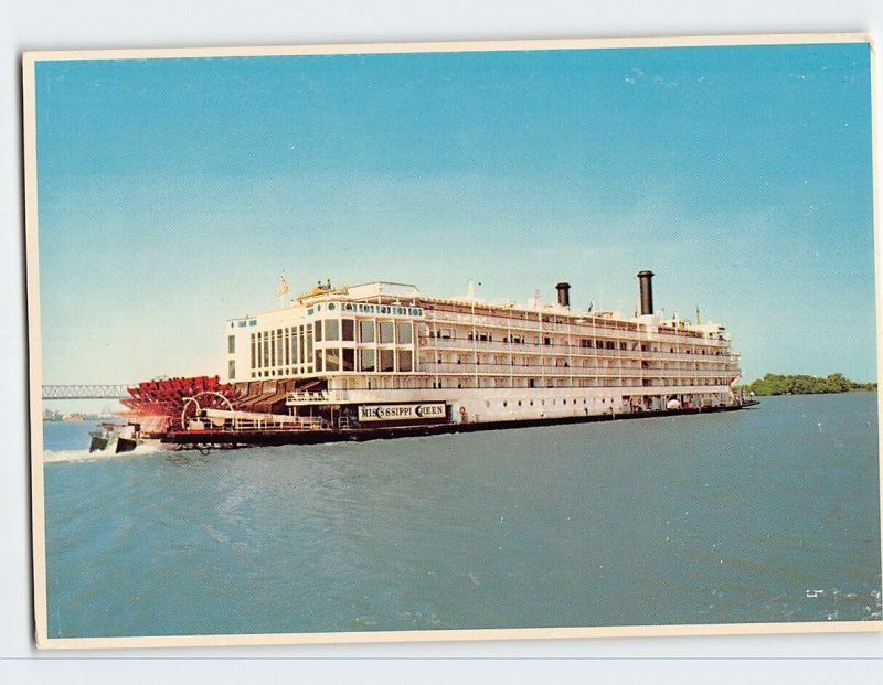 Postcard The Mississippi Queen