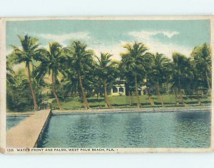 Divided-back NATURE SCENE West Palm Beach Florida FL AD7976