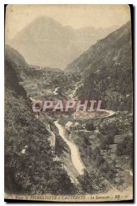 Postcard Old Route Pierrefitte has Cauterets Limacon