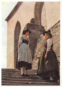 B94898 brizental  tiroler landestrachten  types costumes folklore austria