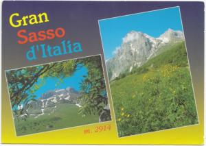 Gran Sasso d'Italia, m. 2914, 1995 used Postcard