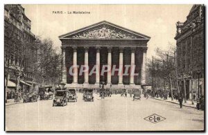 Old Postcard Paris La Madeleine