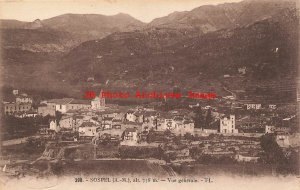 France, Sospel, Vue Generale, Town View, Frederic Laugier No 390