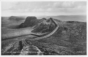 uk12098 roman wall haydon bridge real photo  uk