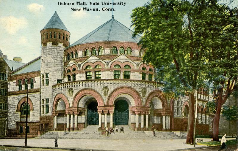 CT - New Haven - Yale University. Osborn Hall