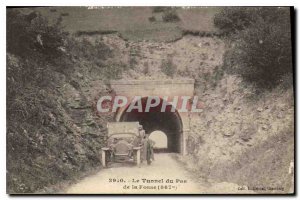 Old Postcard The Tunnel no pit Automotive