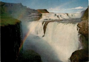 Gullfoss Waterfall Postcard - No. 307, Iceland Tourist Info