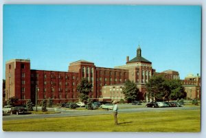 1960 Butler Pennsylvania Postcard Deshon Veterans Administration Hospital Road