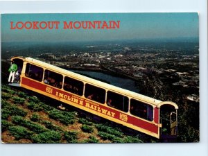Postcard - Lookout Mountain Incline Railway - Chattanooga, Tennessee