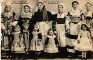 CPA Folklore - Bretagne - Chateaulin - Un Concours de Costumes (773300)