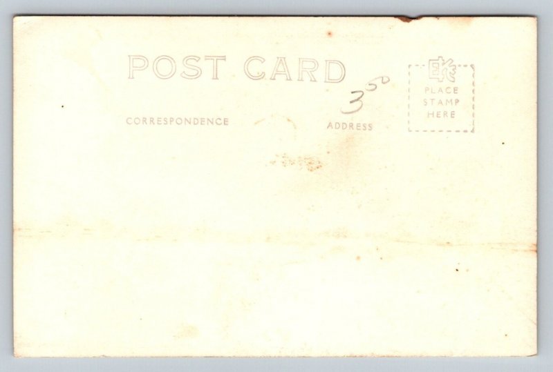 RPPC  Lake Washington Pontoon Bridge  Seattle  Washington   Postcard