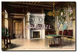 Pau - Castle Henri IV - Family Salon Old Postcard