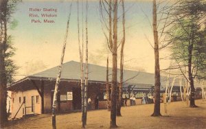 Whalom Park Massachusetts Roller Skating Rink Vintage Postcard AA19335